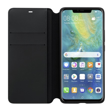 Booklet "Wallet Cover" für HUAWEI Mate20 Pro, Schwarz