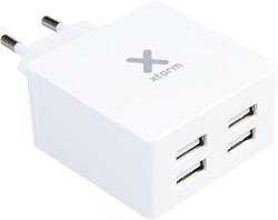 Ladegerät (USB-A) Reiseladegerät mit 4x USB (Netzteil)