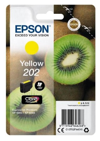 C13T02F44010 Kiwi gelb Druckerpatrone