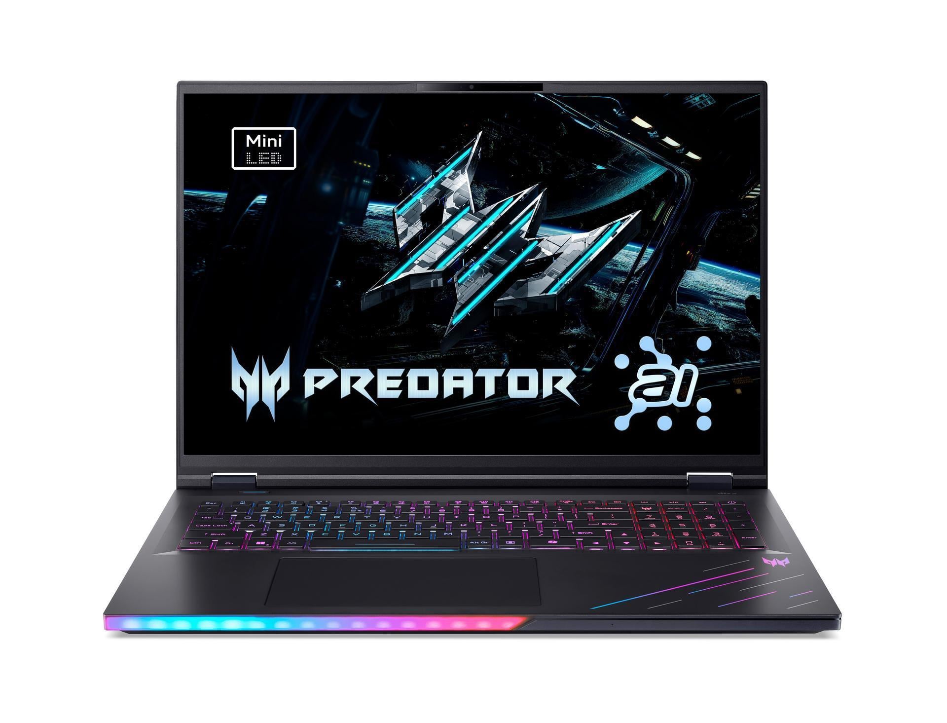 Gaming-Notebook Predator Helios 18 AI, 18 Zoll, WQXGA, Intel Core Ultra 9 275HX, 64 GB, 2 TB SSD, GeForce RTX 5090