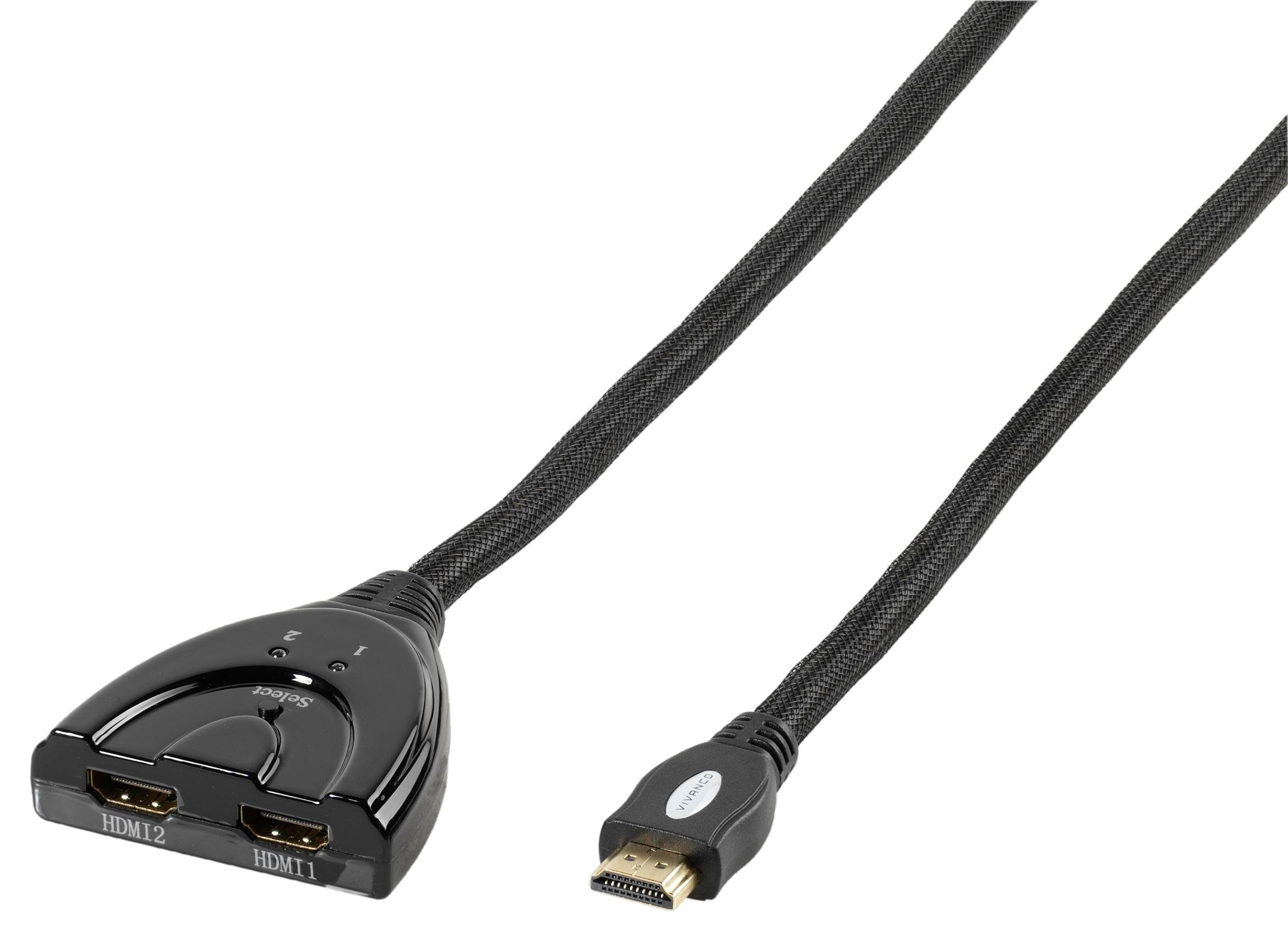 Automatischer HDMI® 2 > 1 Umschalter (47078)