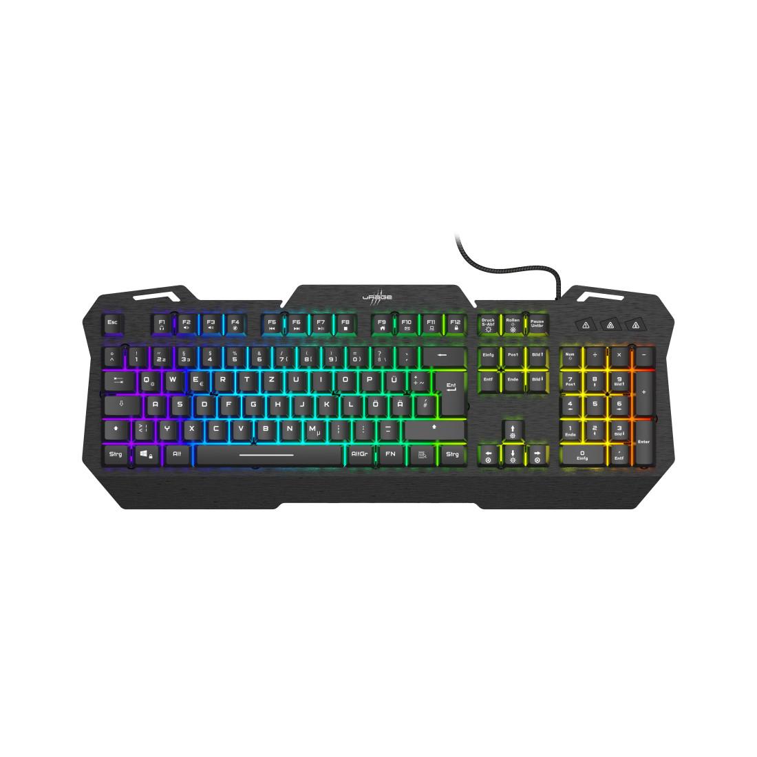 Gaming-Keyboard "Exodus 450", Schwarz, QWERTZ DE (00217820)