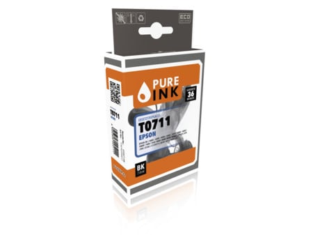 pureINK EPT0711BK BLK Tintenpatrone