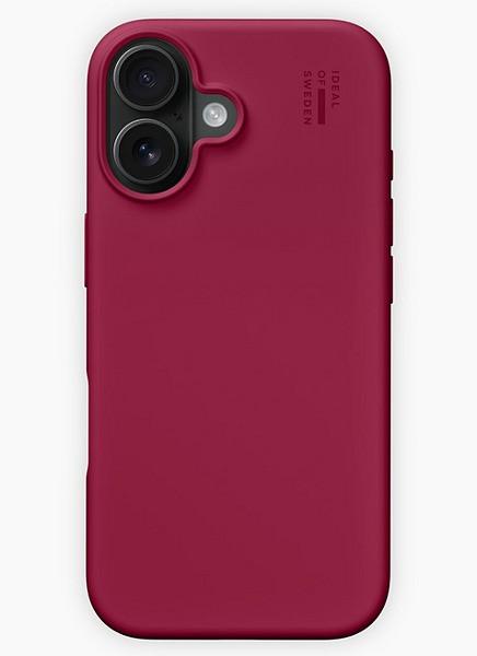 Silicone Case Magsafe iPhone 17, Cranberry Handyhülle