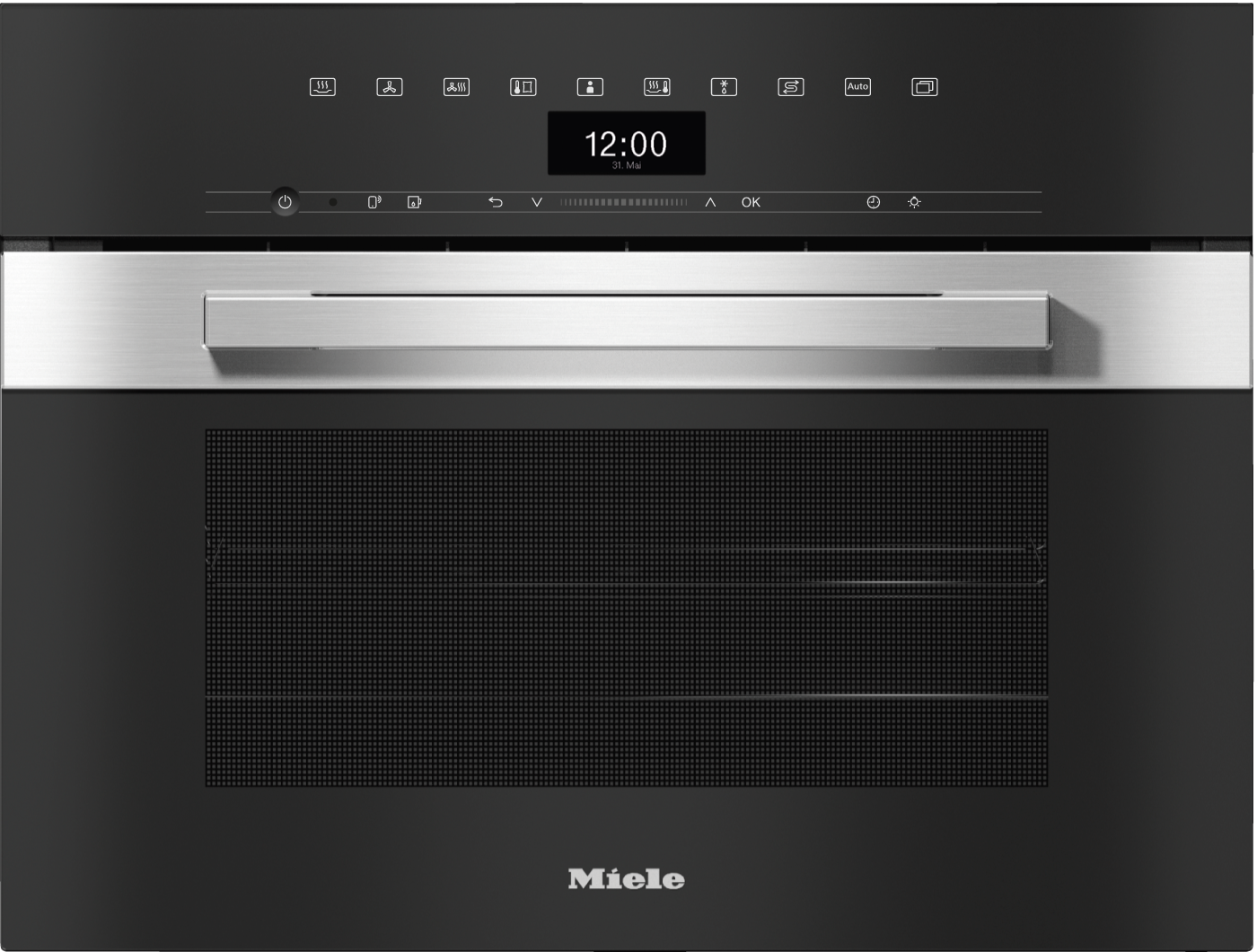 DGC 7440 HC Pro Edelstahl/CleanSteel Einbau-Dampfbackofen