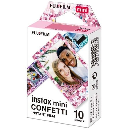 instax mini Film, Confetti Sofortbildkamera-Filme