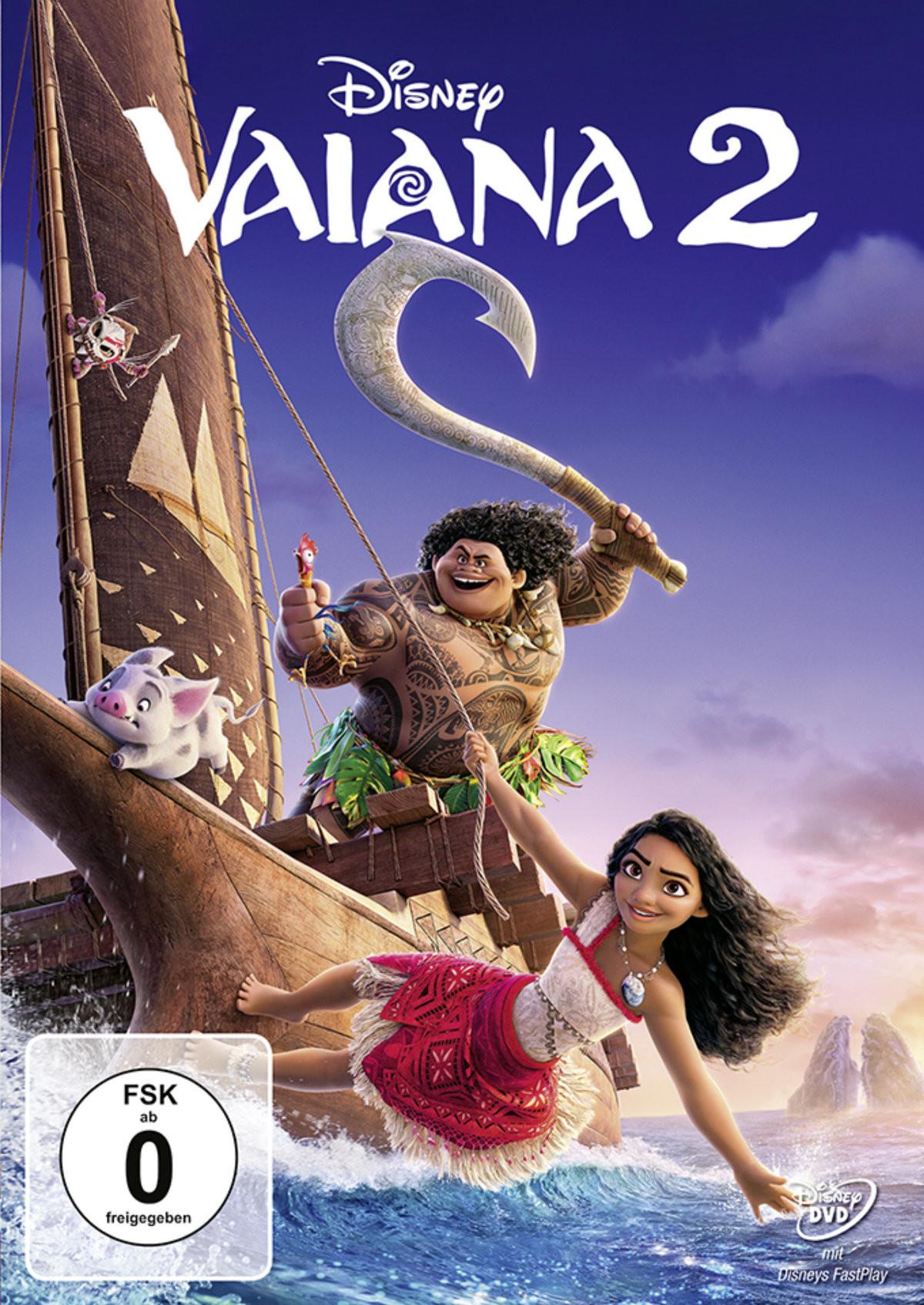 DVD Vaiana 2