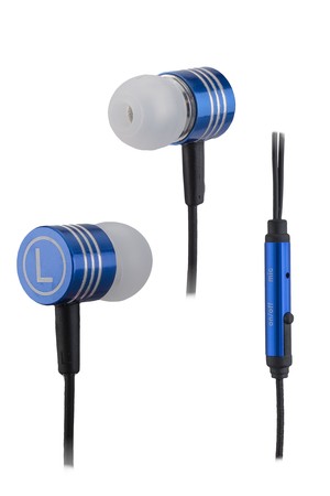 IN-EAR Headphone Blue mit 3.5mm Klinkenanschluss