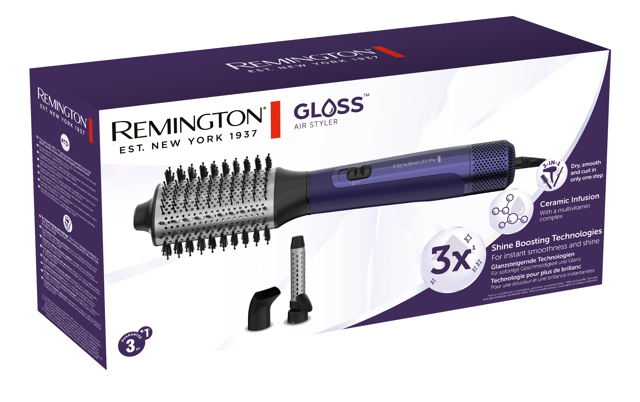 Gloss™ AS9350 Warmluftbürste