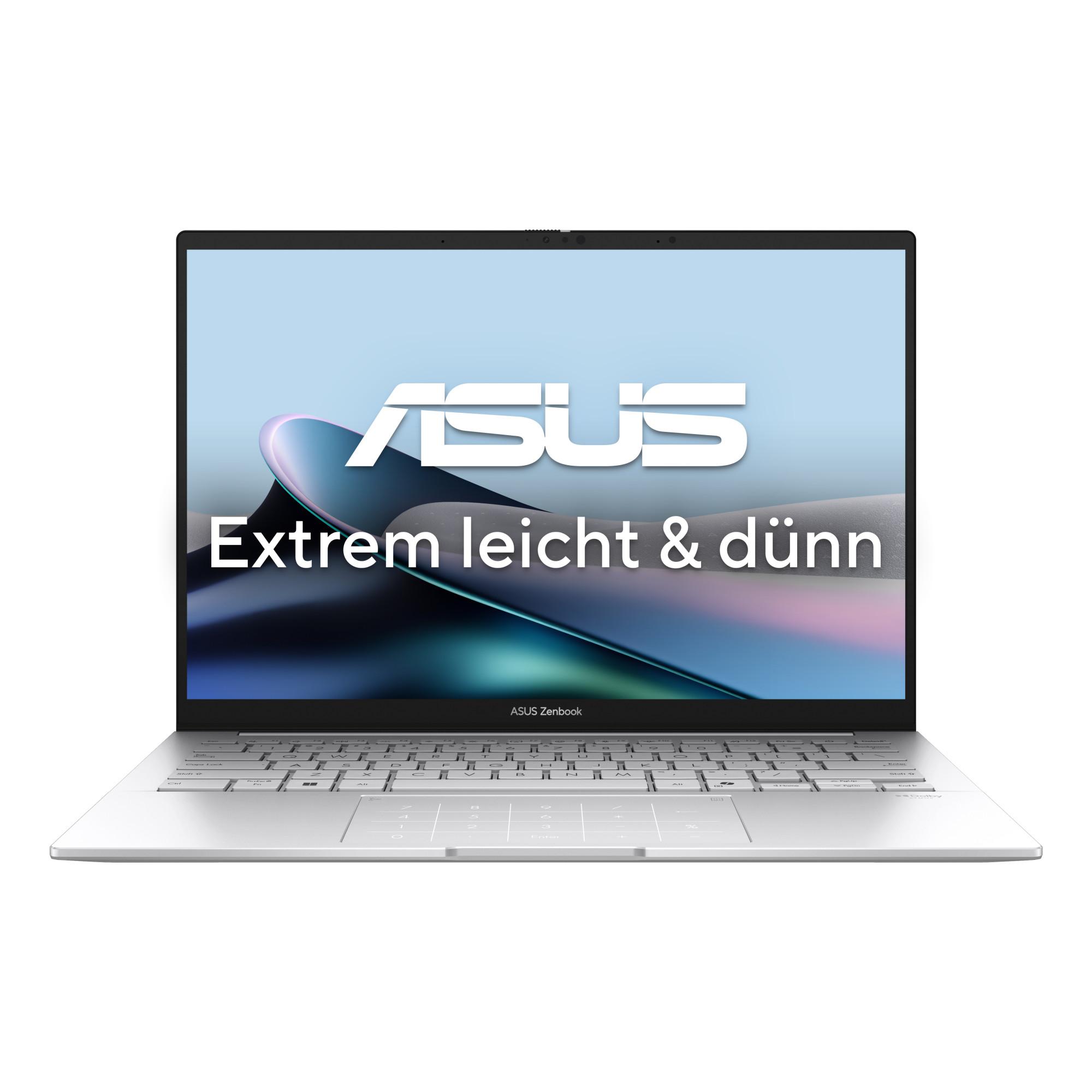Zenbook 14 OLED 14 Zoll, Touch, WUXGA, Intel Core Ultra 9 285H, 32 GB, 1 TB SSD, Intel Arc 140T