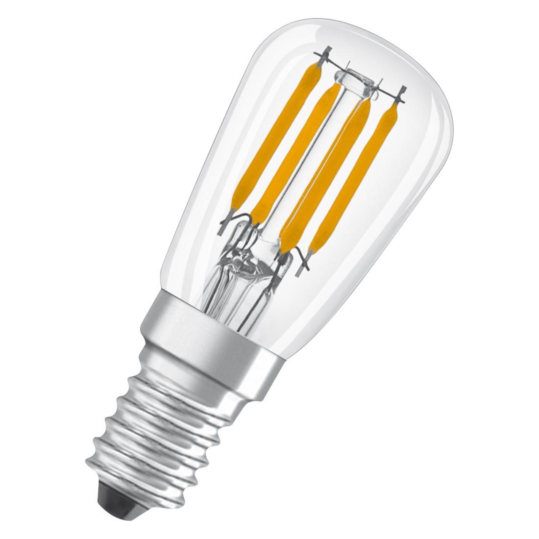 LED-Lampe "Special", T-Form, 2.8W ersetzt 25W, E14, Warmweiß, klar (00217757)