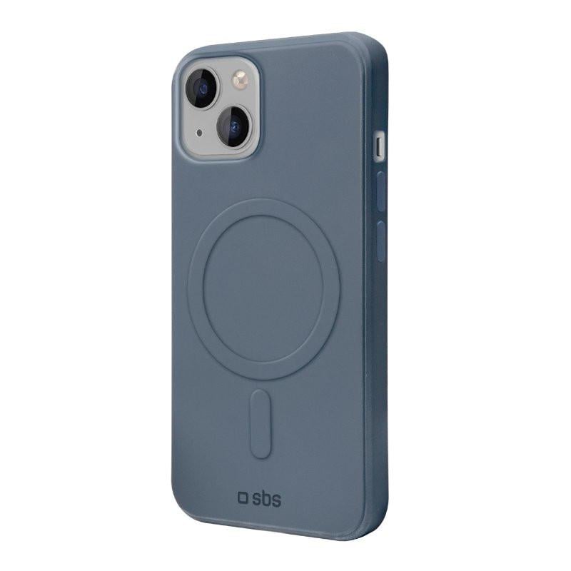 MagSafe-kompatible magnetische Ladeabdeckung für iPhone 14 Plus, Blau