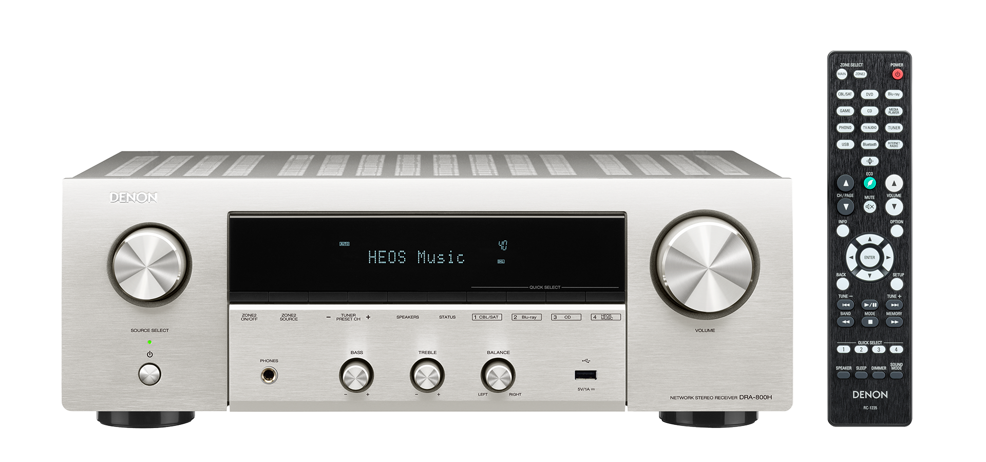 DRA-800H premium silber AV-Receiver