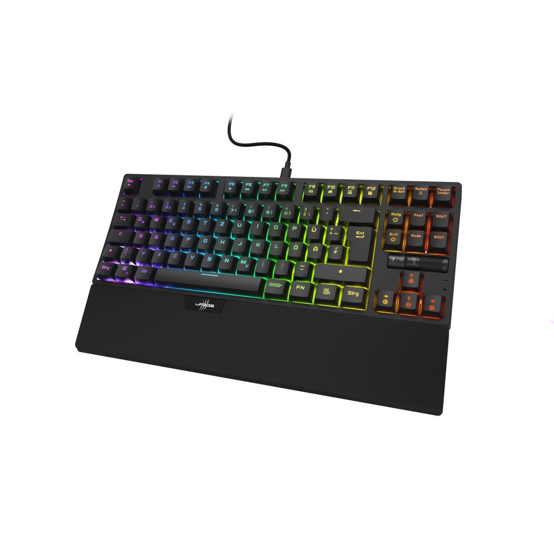 Gaming-Keyboard "Exodus 860 Mechanical", Blaue Switches (00186069)