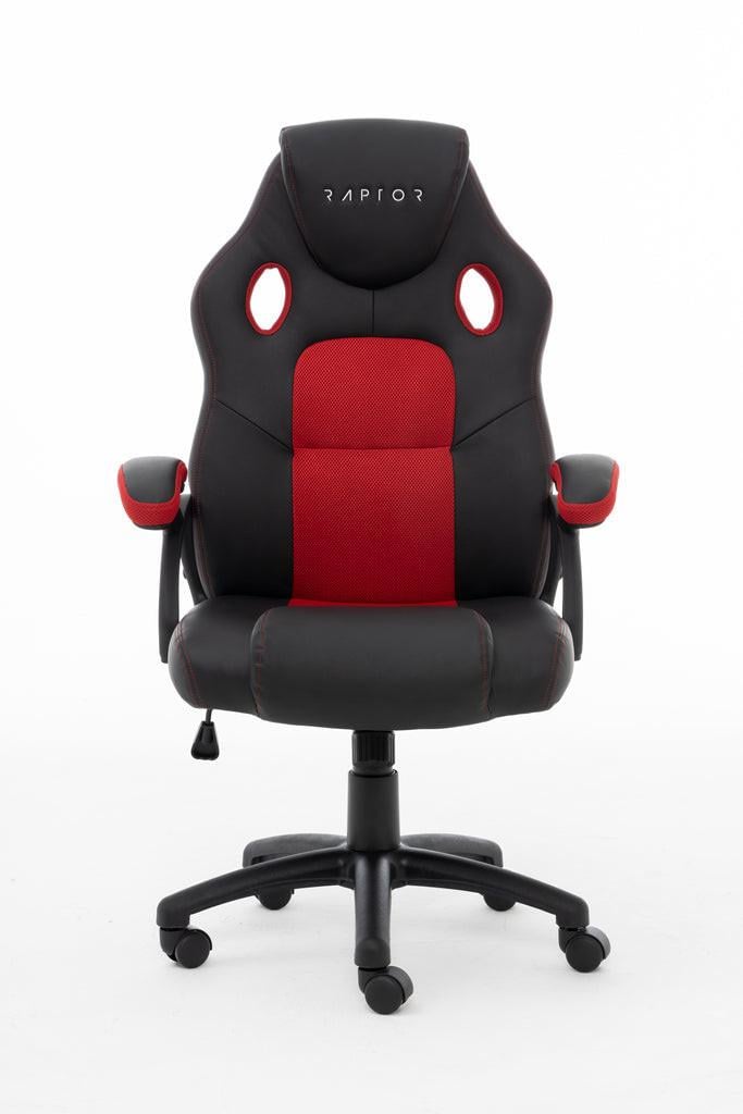 GS 40 Gaming-Stuhl, Schwarz/Rot