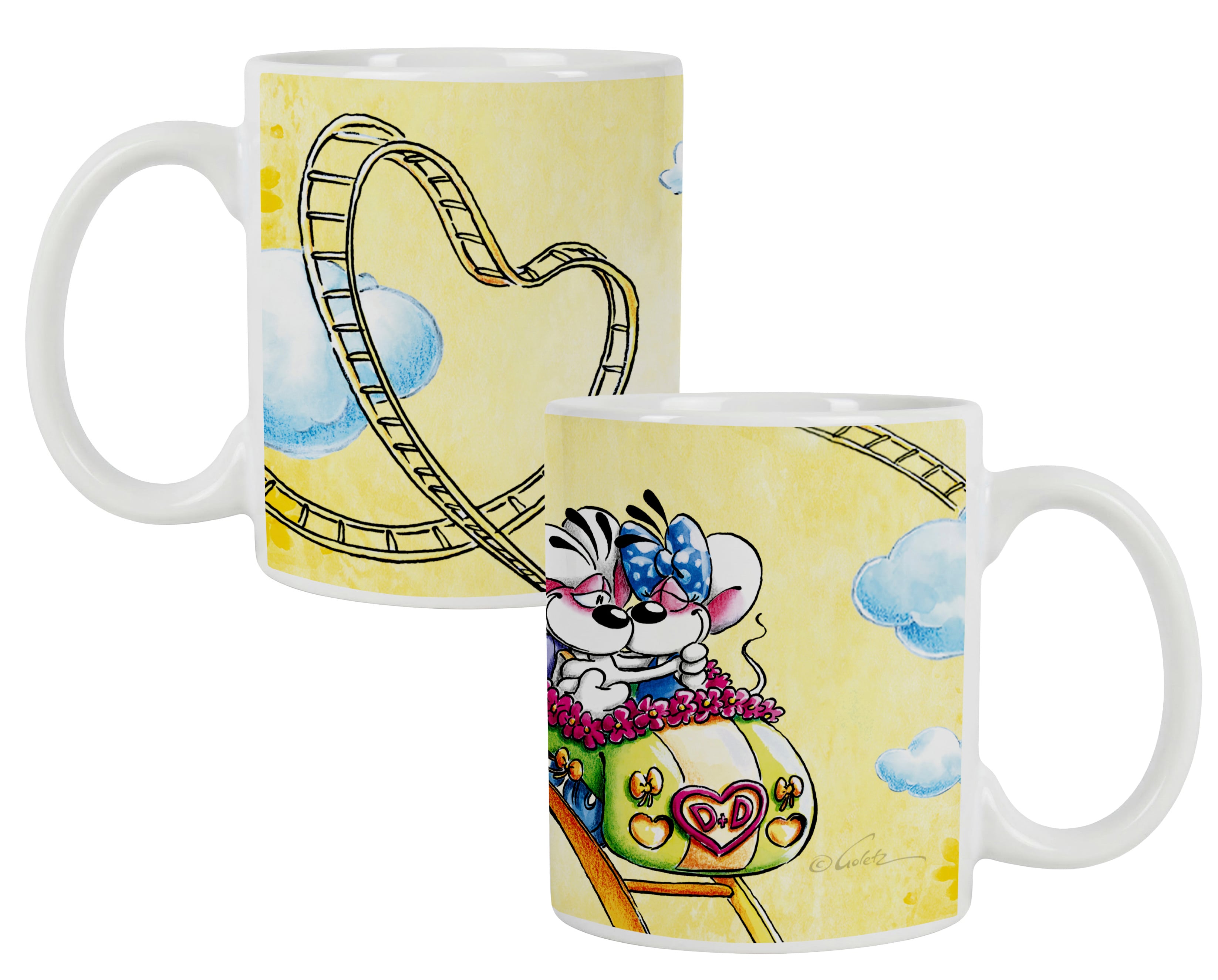 Tasse gelb