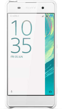 Smart Style Cover SBC26 für Xperia XA weiß