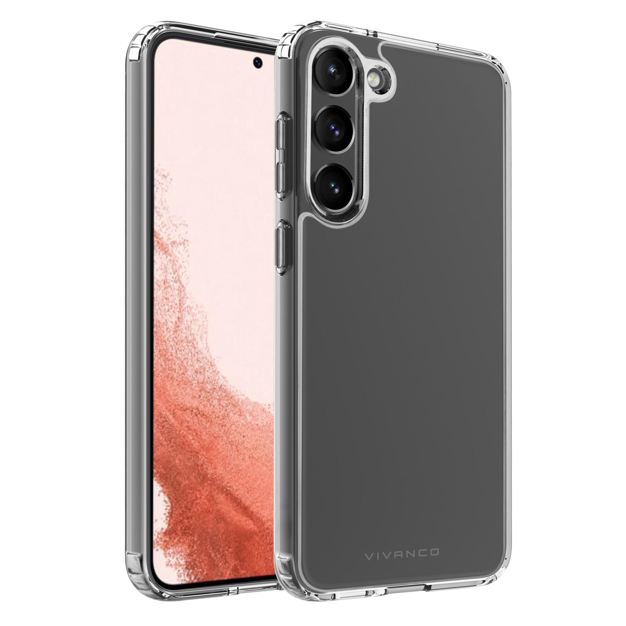 Safe and Steady, Anti Shock Cover für Samsung Galaxy S23+ Transparent (63523) Handyhülle