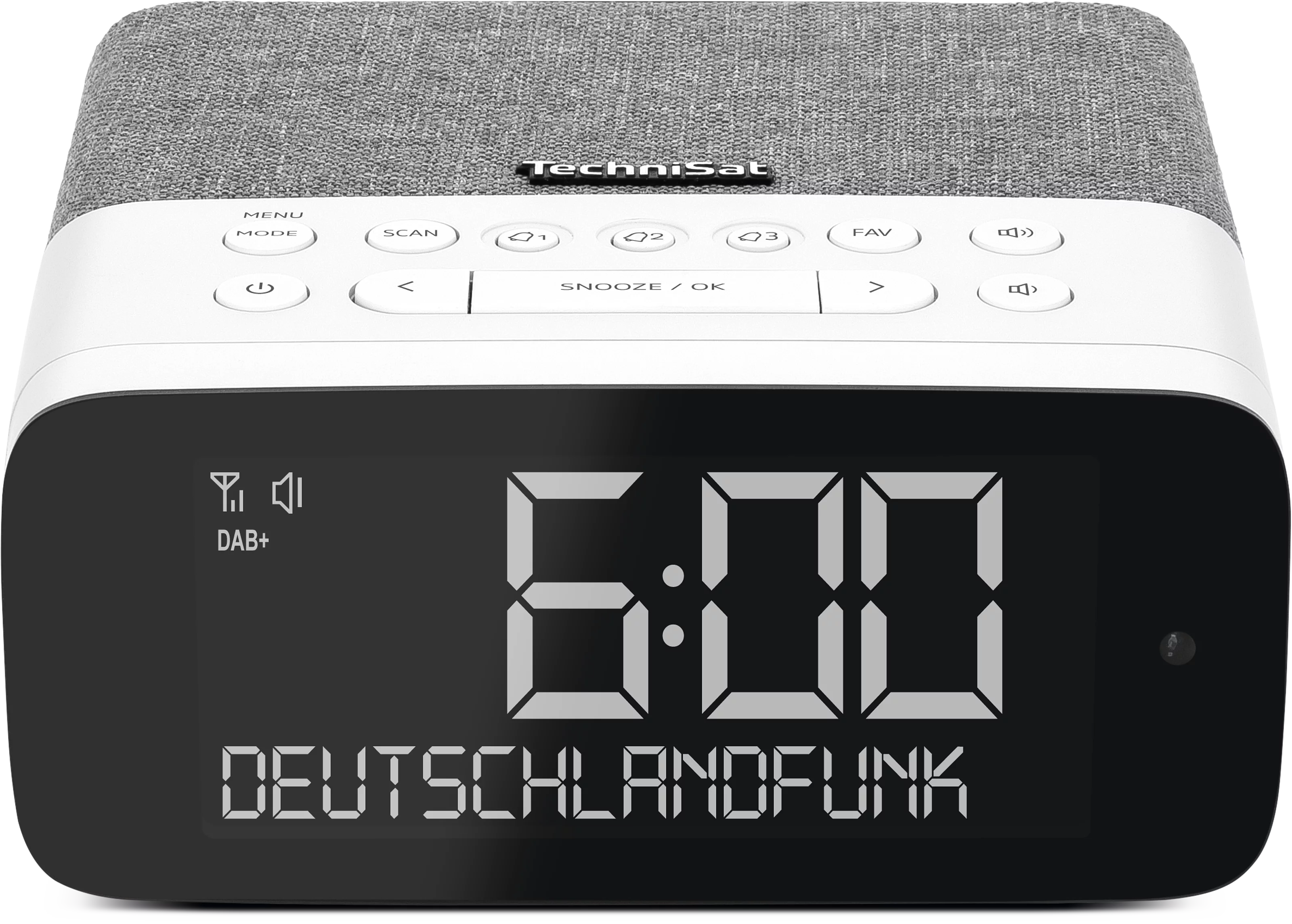 DIGITRADIO 52 ASA, grau/weiß DAB+ Radio