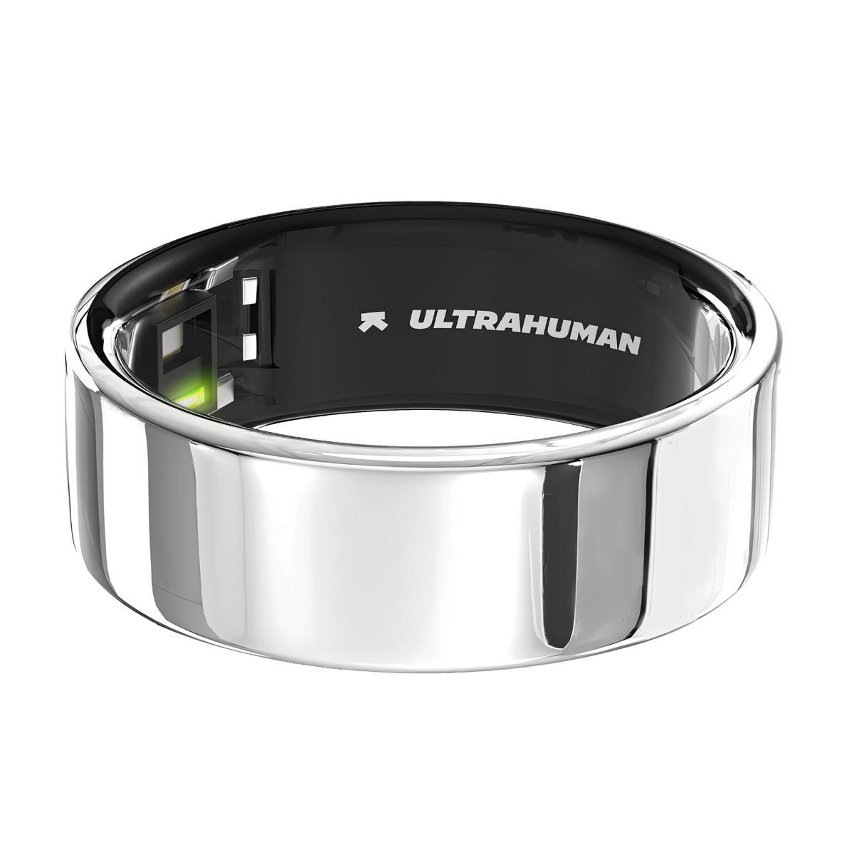 AIR Smart Ring, Space Silver - Größe 10