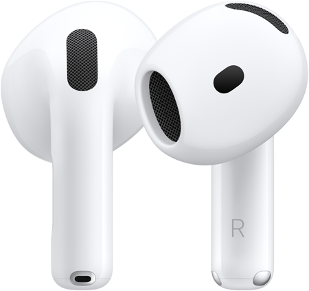 AirPods 5 Hardware, Vorder- und Rückansicht zeigt das Design