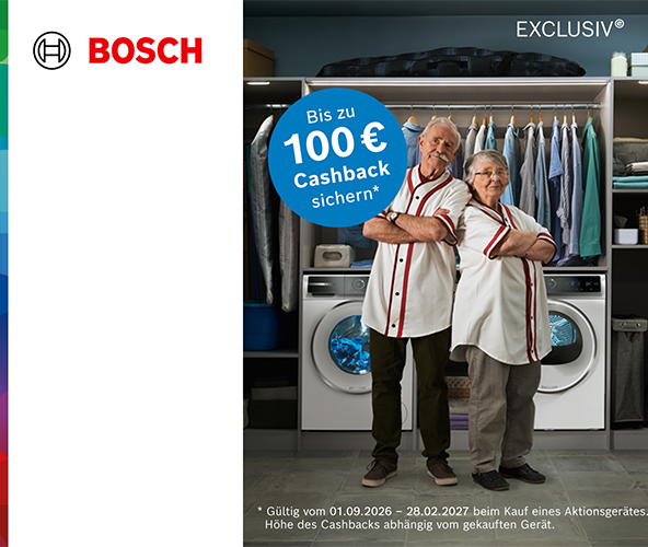 Bosch EXCLUSIV Qualität Cashback