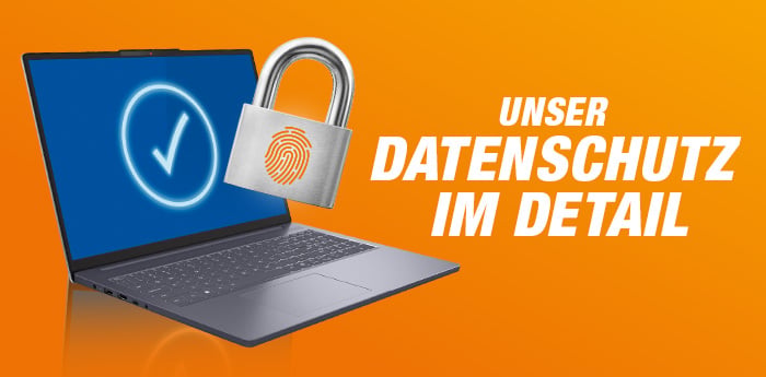 Datenschutz Computer mi Schloss