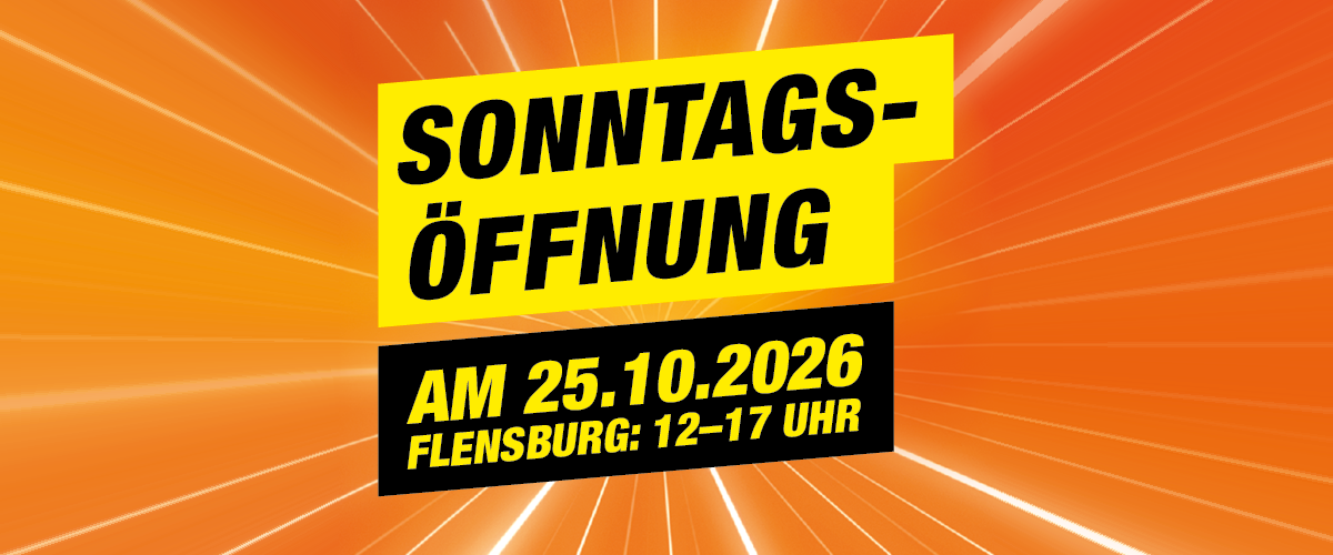 Verkaufsoffener Sonntag Flensburg 25.10.2026