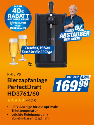 Philips Bierzapfanlage PerfectDraft HD3761/60
