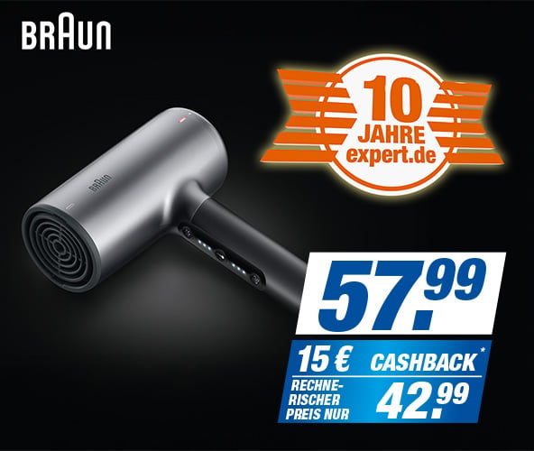 Braun Hair Care Cashback Geburtstags Deal