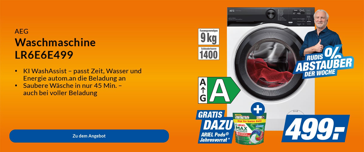 AEG Waschmaschine LR6E6E499
