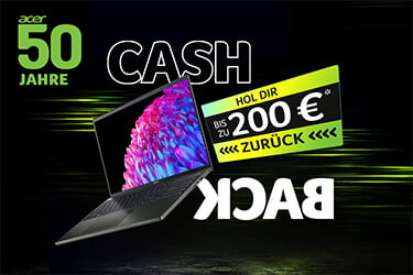 Acer Cashback Aktion