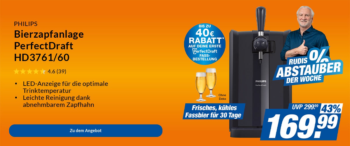 Philips Bierzapfanlage PerfectDraft HD3761/60
