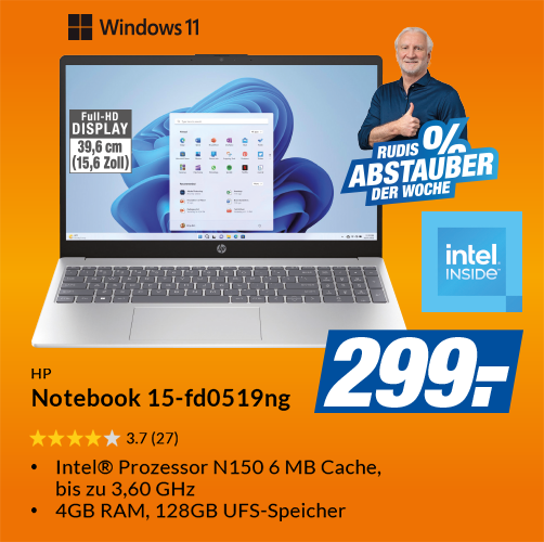 HP Notebook 15-fd0519ng
