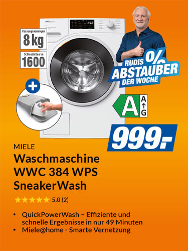 Miele Waschmaschine WWC 384 WPS SneakerWash
