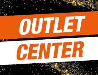 Banner mit der Aufschrift: Outlet Center