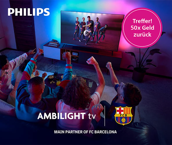 Philips Ambilight TV kaufen und vollen Kaufpreis gewinnen