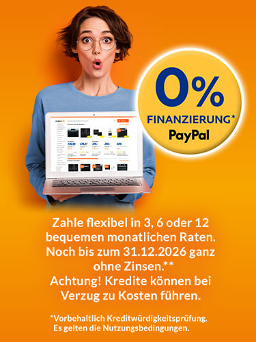 PayPal 0 % Finanzierung