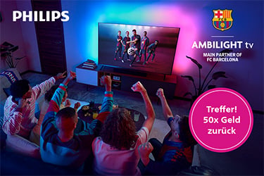 Philips Ambilight TV kaufen und vollen Kaufpreis gewinnen