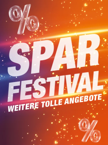 Beim Sparfestival warten viele Top-Angebote