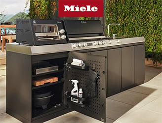 Outdoor Kochen auf höchstem Niveau mit Miele