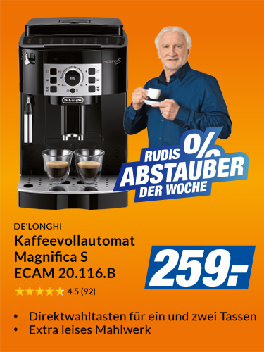De'Longhi Kaffeevollautomat ECAM 20.116.B Magnifica S
