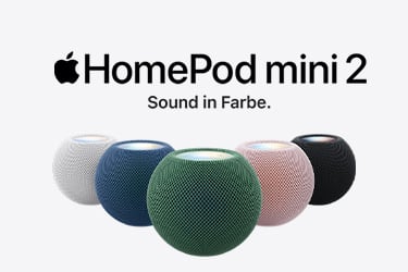 HomePod mini 2
Sound in Farbe.
Ab sofort vorbestellen. Erhältlich ab 30.10. 8 Uhr.