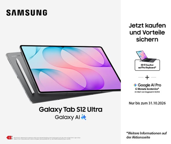 Samsung Tab S12 + Keyboard Cover