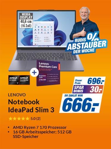 Lenovo Notebook IdeaPad Slim 3
