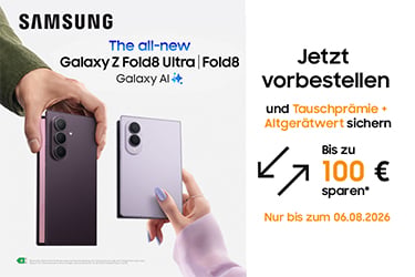 Entdecke die neuen Galaxy Z Fold8 Ultra und Fold8