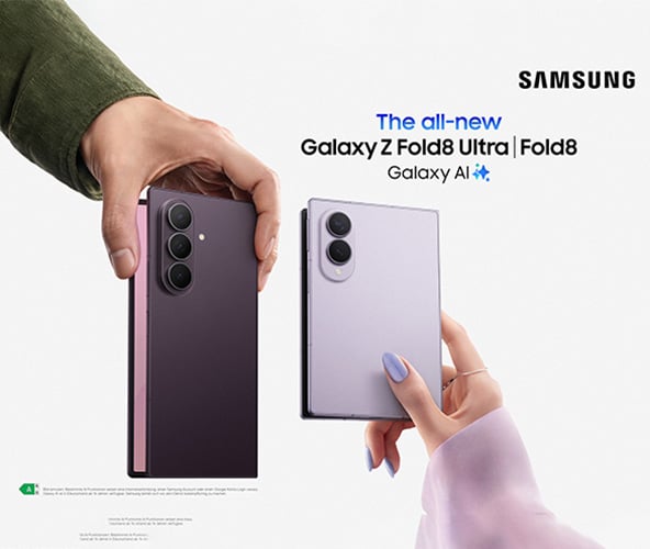 Entdecke die neuen Galaxy Z Fold8 Ultra und Fold8
