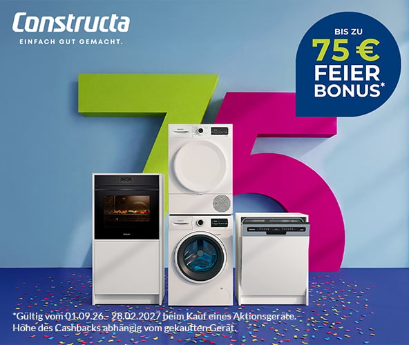 Constructa Happy 75. Happy Cashback